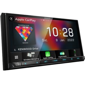 Kenwood DMX8021DABS 7" Double DIN DAB Bluetooth Wireless Android Auto & Apple CarPlay WIFI