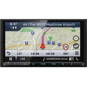 Kenwood DNX9190DABS - 6.8" HD Screen Garmin Navigation Bluetooth DAB+ Apple CarPlay Android Auto