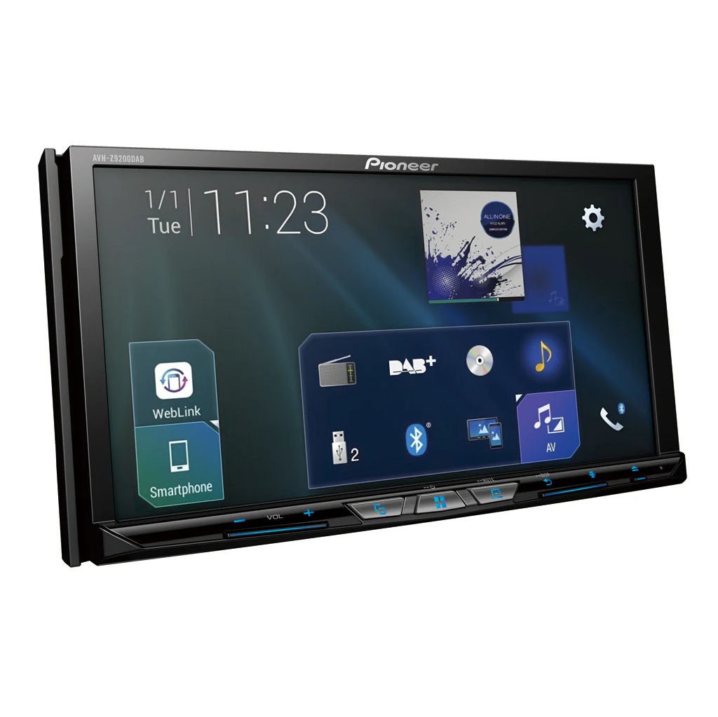 Pioneer AVH-Z9200DAB - 7" Touch Screen Double Din DAB CD DVD BT Android Auto WIFI Wireless Apple CarPlay HDMI